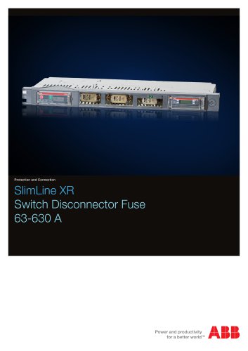 SlimLine XR - Switch Disconnector Fuse, 63-630A