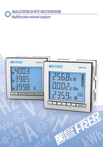 MULTIFUNCTION NETWORK ANALYSERS