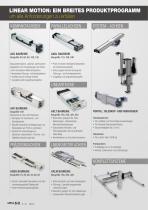 Linear Motion: Produktprogramm - 2