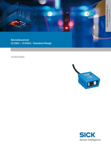 Barcodescanner CLV50x / CLV503 / Standard Range