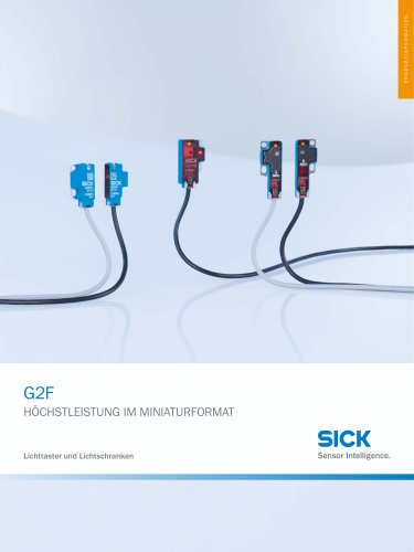 G2F Photoelectric sensors