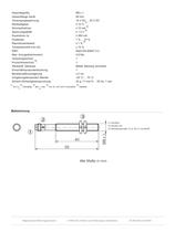 Magnetische Näherungssensoren Magnetische Näherungssensoren, MM08 - 3