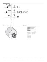 Magnetische Näherungssensoren Magnetische Näherungssensoren, MM08 - 4