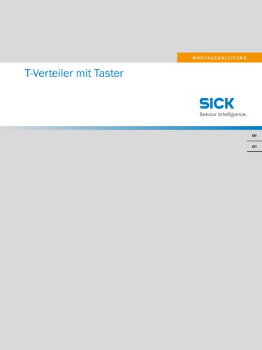 T-Verteiler mit Taster