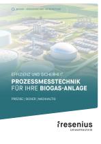 Biogas: Erzeugung und Aufbereitung – Prozessmesstechnik-1
