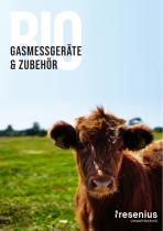 Biogas-Messgeräte und Zubehör (Broschüre)