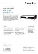 Gas Analyzer GA210 Biomethan Datenblatt