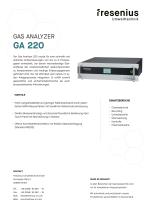 Gas Analyzer GA220 Datenblatt