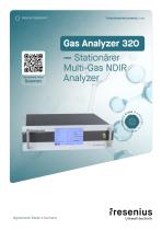 Gas Analyzer GA320 – Produktübersicht