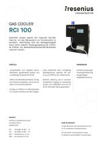 Messgaskühler RCI 100 Datenblatt