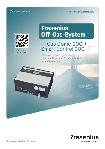 Off-Gas-System Smart (Gas Dome 300 + Smart Control 300)