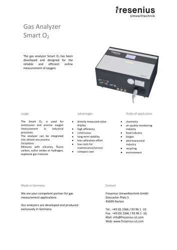 Smart O2 Zirconium oxide