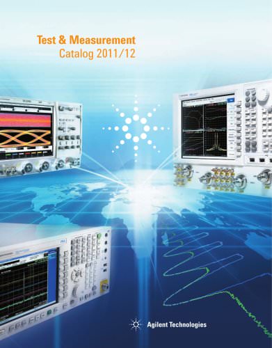 Agilent Test & Measurement Catalog 2011/2012