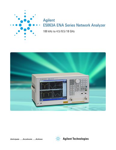 E5063A Network Analyzer