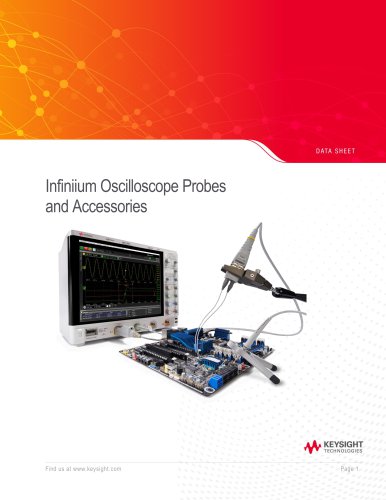 Infiniium Oscilloscope Probes and Accessories