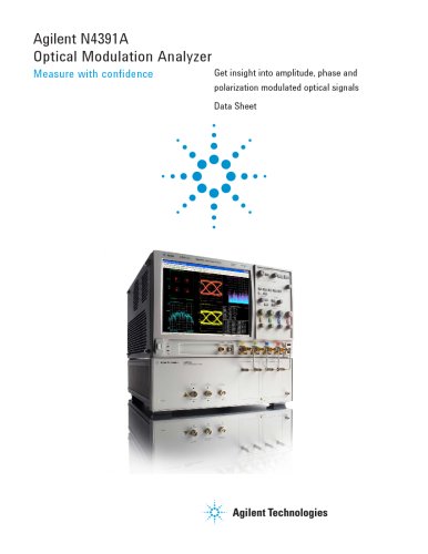 N4391A Optical Modulation Analyzer