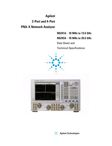 N5241A PNA-X Microwave Network Analyzer