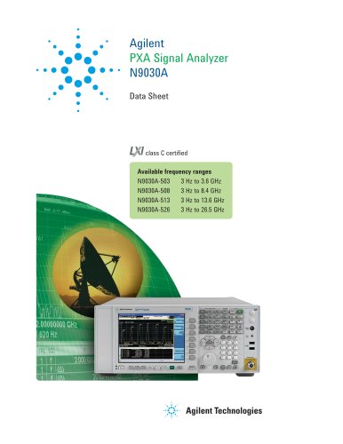 N9030A PXA Signal Analyzer