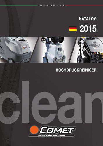 KATALOG HOCHDRUCKREINIGER