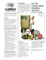 6 Cuft Classic Blast Machine Systems