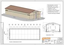 Streugutlagerhalle Typ 810-18 Abmessungen: 18.20 * 50.00m - 1