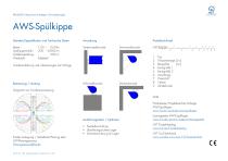 AWS-Spülkippe Produktdatenblatt - 2