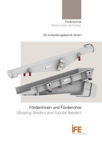 Vibrating feeders and tubular feeders