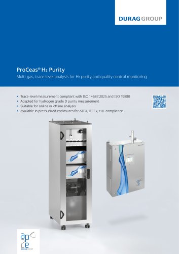 ProCeas&reg; H2 purity analyzer