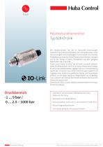 Drucktransmitter 520 IO-Link -1 ... 9 bar / 0 ... 2.5 – 1000 bar