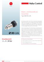 Drucktransmitter 528 IO-Link -1 ... 0 - 60 bar