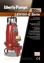 LEH150-E Series Sewage Pumps - 1