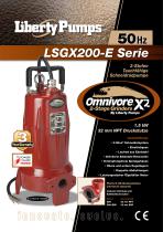 LSGX200-E Series Grinders Pumps - 1