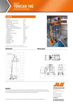 Modell TOUCAN 10E VERTIKALMASTBÜHNEN - 2