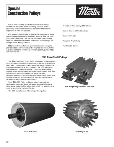 Conveyor Pulleys- Special Construction Pulleys