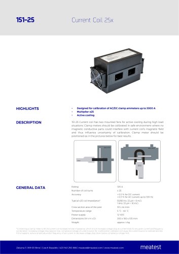 151-25 Current Coil