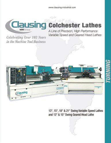 Clausing Colchester Lathes