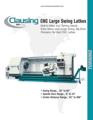 Clausing Large Swing CNC