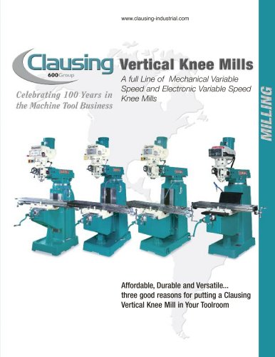 Clausing Standard Knee Mills