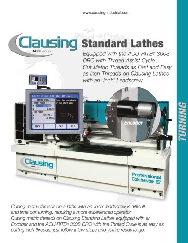 Clausing Standard Lathes