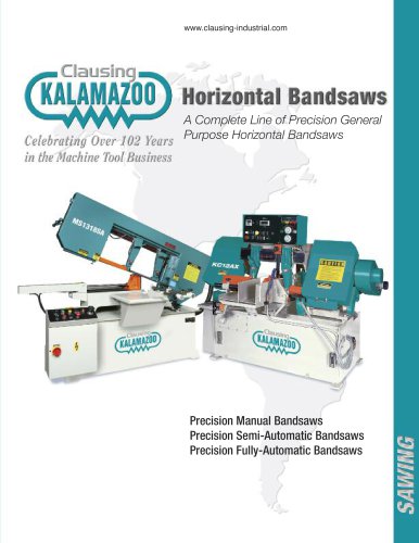 Kalamazoo Horizontal Bandsaws