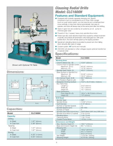 Model CLC1600H