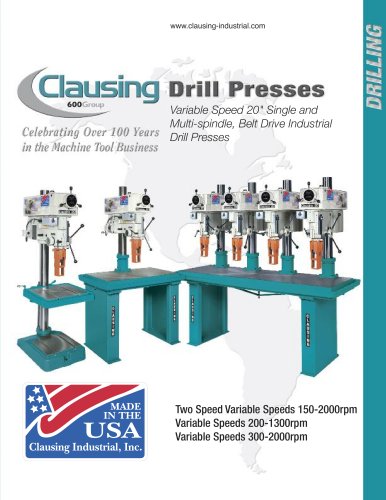 Variable Speed Drill Presses