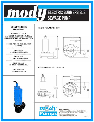 MSXP SERIES