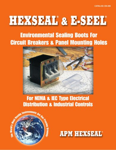 Hexseal & E-Seel  - Environmental Sealing Boots for Circuit Breakers & Panel Mounting Holes