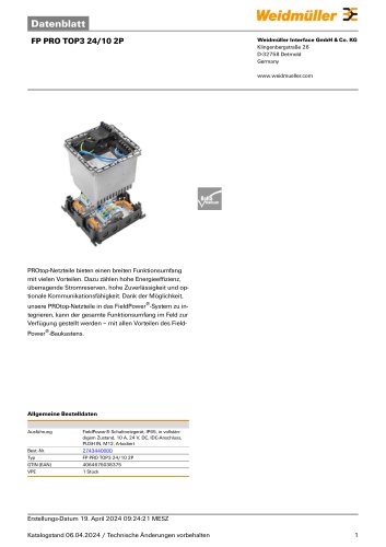 FP PRO TOP3 24/10 2P