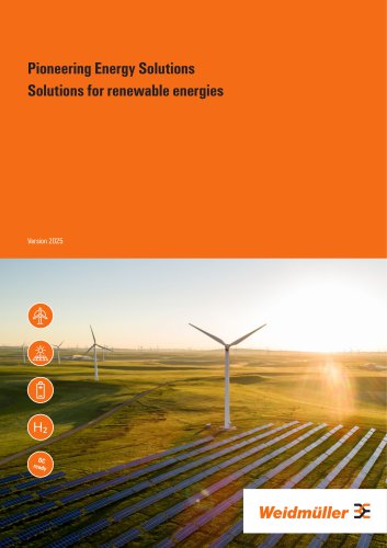 Pioneering Energy Solutions &ndash; Solutions for renewable energies