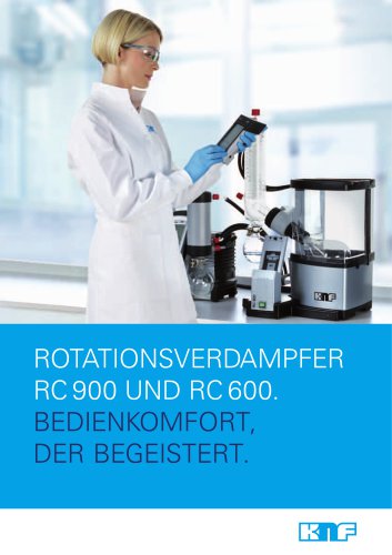 Rotationsverdampfer Broschüre