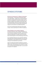 Spindelsysteme - 2