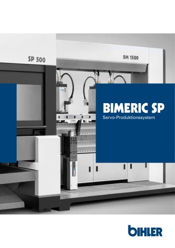 Prospekt Servo-Produktions- und Montagesystem BIMERIC SP