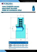 ANSCHLUSSVERSCHRAUBUNGEN FÜR HYDRAULIKZYLINDER - 4